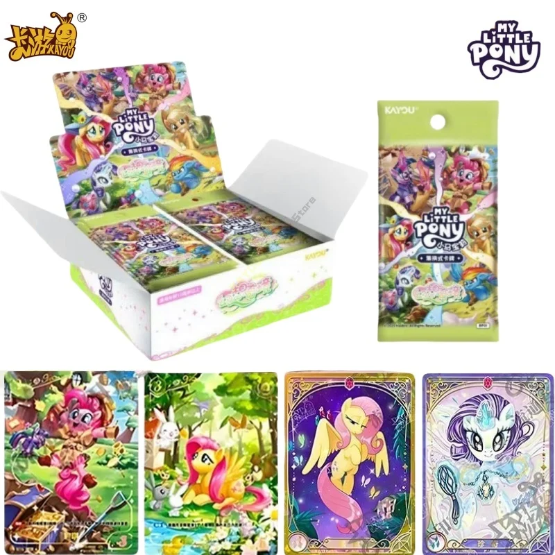 

Новый KAYOU Genuine My Little Pony Card Fantasy Wonderland Set Обменная карта Анимационная коллекция игрушек Подарки Оригинальная коробка