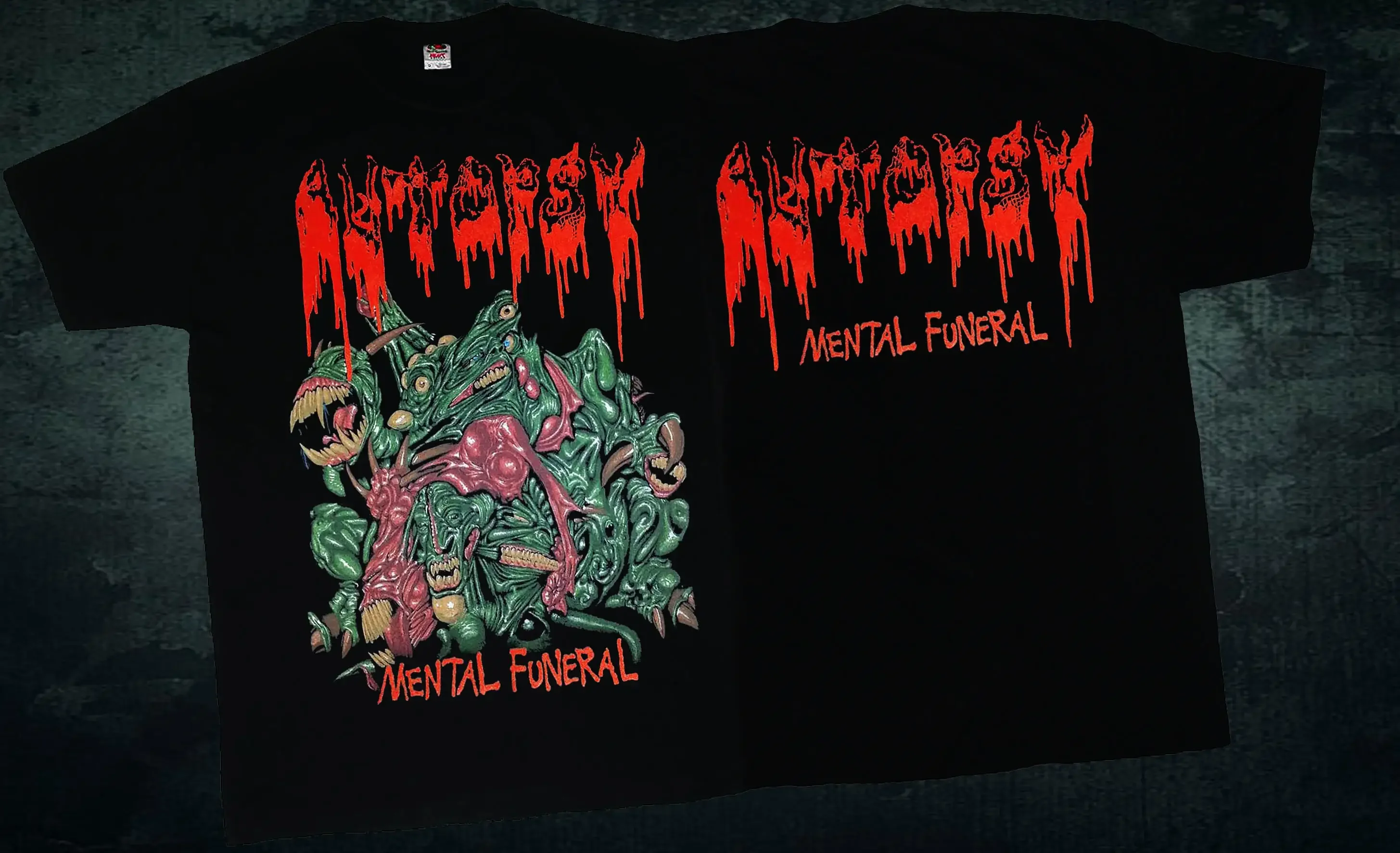 New D T G Printed Shirt Autopsy Mental Funeral Size S M L Xl 2 3 4 5 6 7Xl