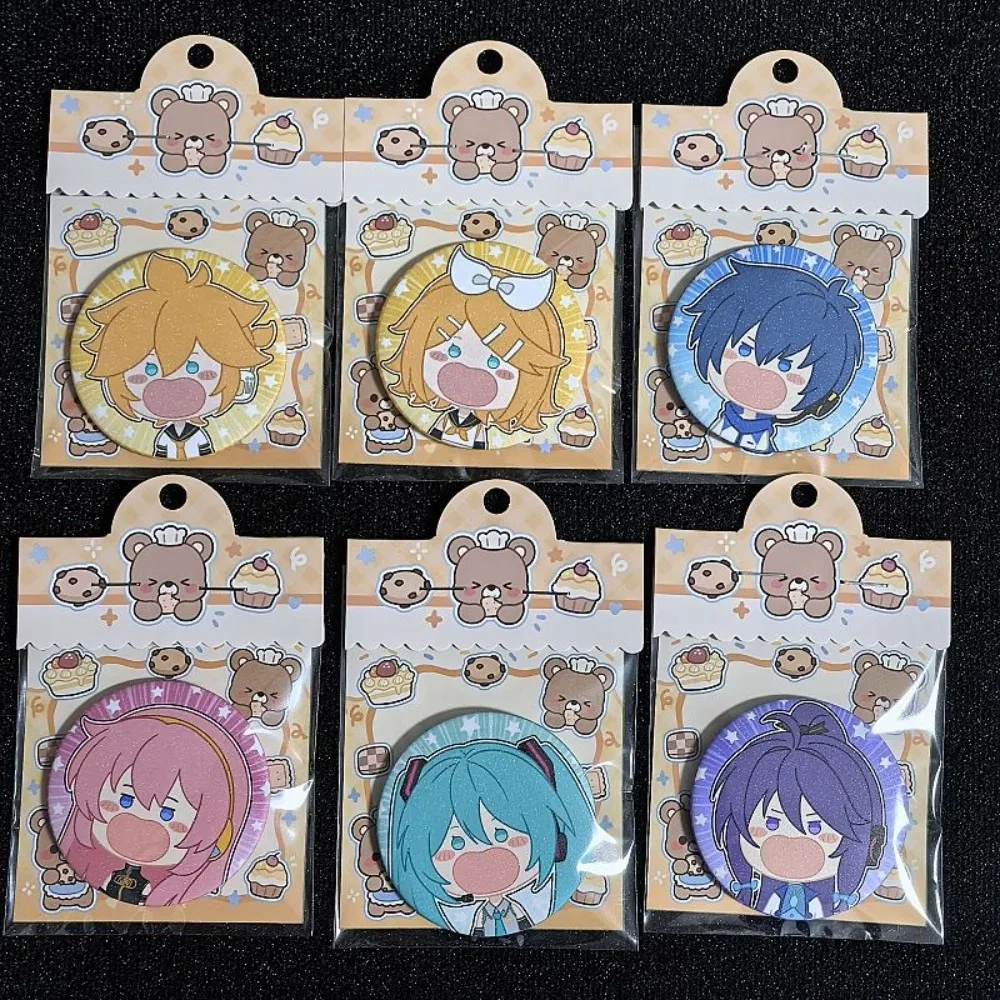

Piapro Characters Badge Kagamine Rin Kagamine Len Anime Peripherals Cute Fashion Personality Brooch Decorative Backpack Pendant