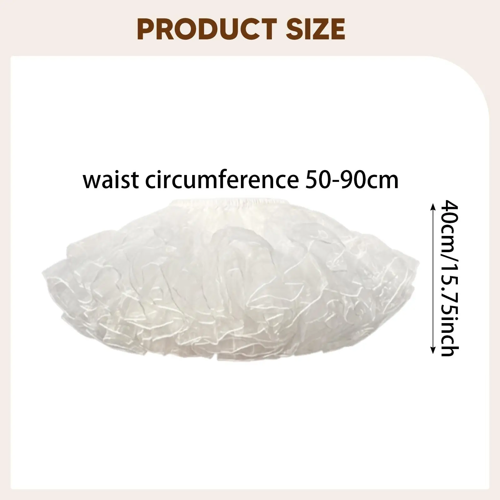 

Женская короткая тюлевая юбка-пеньюар без ободка для танцев, балета, вечеринок, туту-юбка