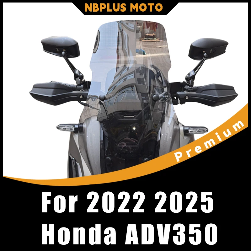 

【Premium】 For Aftermarket Front Windshield & Deflector for 2022-2025 Honda ADV350