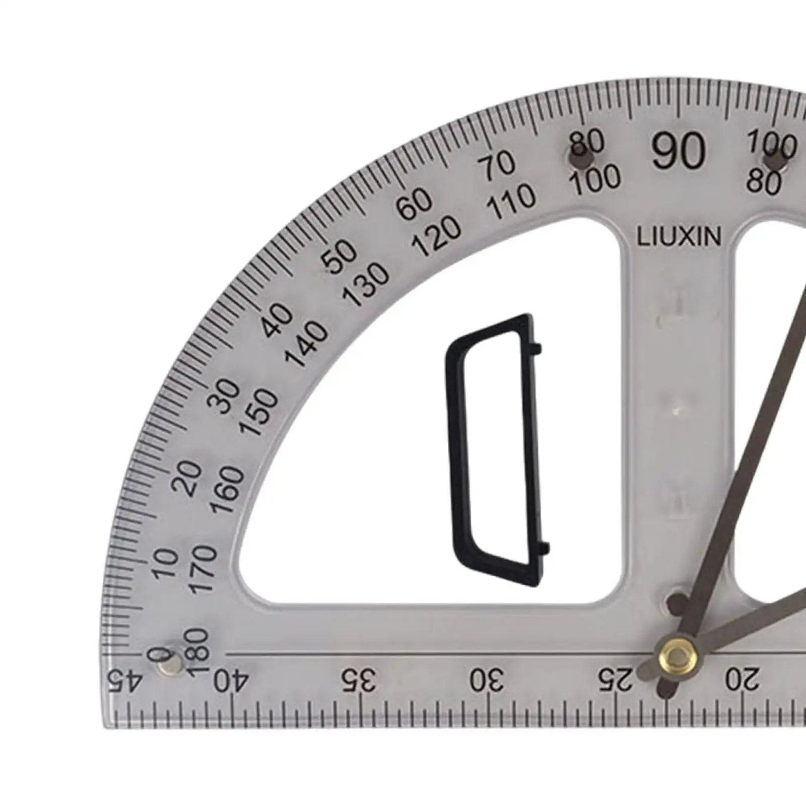 Math Geometry Ruler Protractor Big Size for Engineering Drawings Black Board