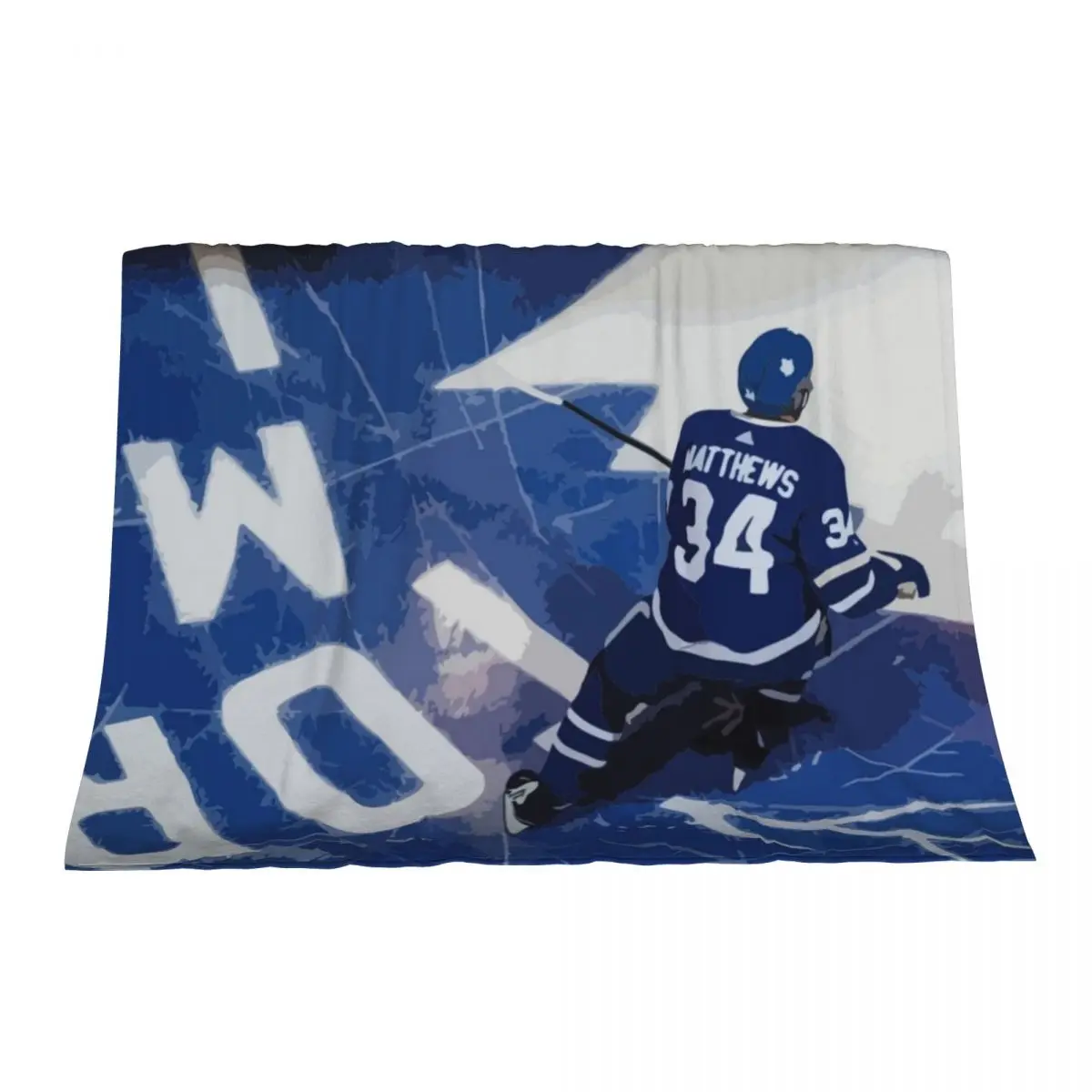 

Auston Matthews Painting Throw Blanket Hairy anime Blankets Sofas Of Decoration Warm Blankets