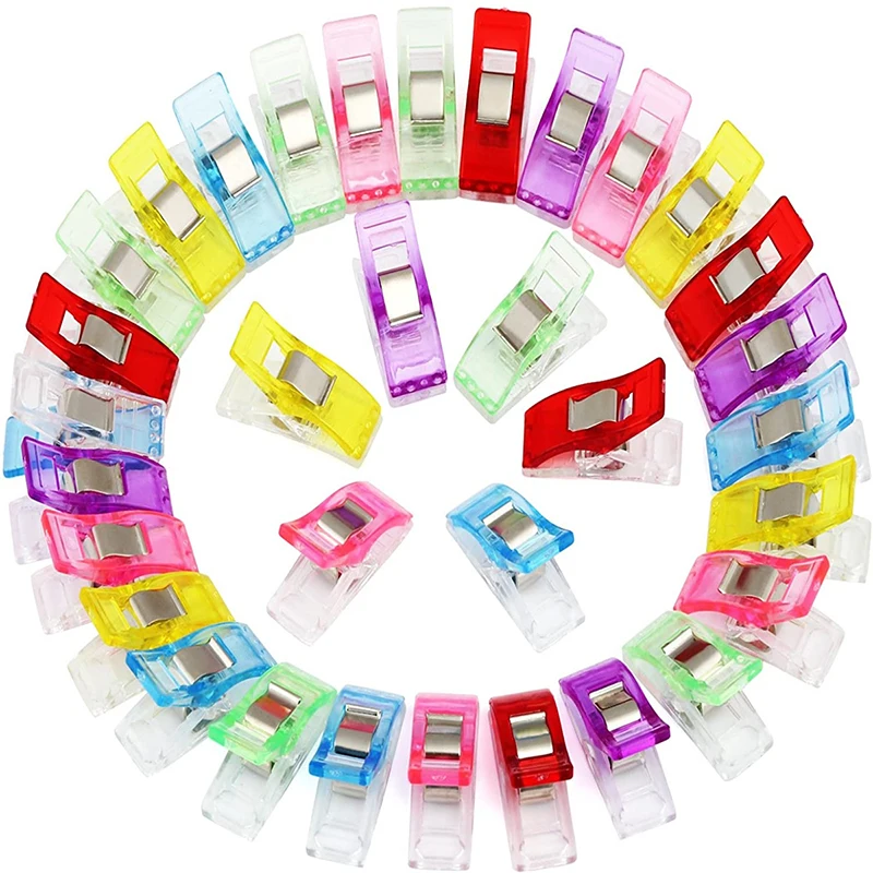 20PCS/Set Multipurpose Colorful Quilting Clip Notes Storage Display Props Home Office Photo Decoration Props DIY Craft Clips ZYF