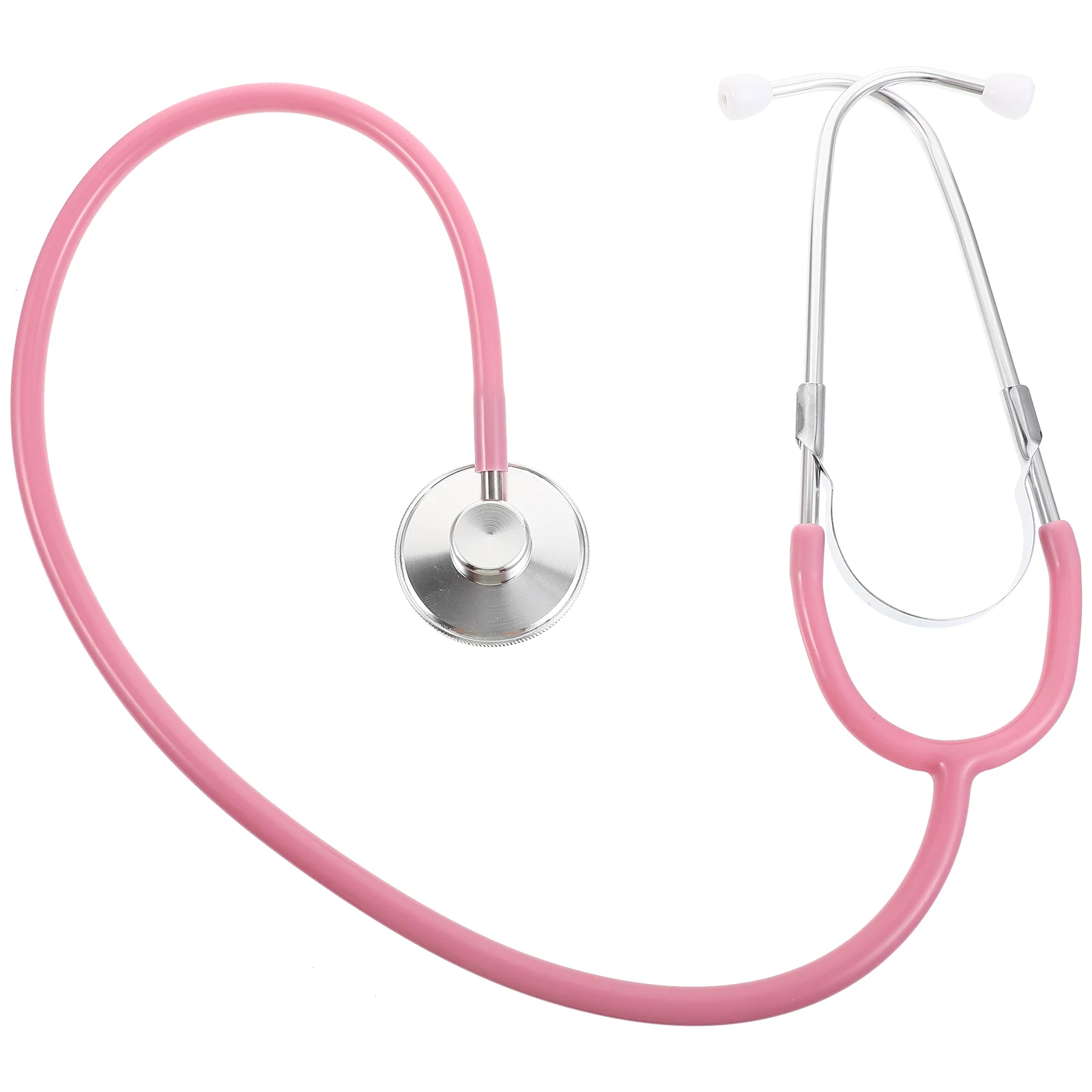 Stetoscopio virtuale per giocatore singolo 1pc Giocattoli medici per bambini Simulazione Attrezzatura medica Giocattolo da gioco per bambini Bambini (Rosa)