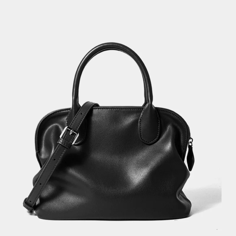 

Jonlily Women Genuine Leather Shoulder Bag Female Fashion Handbag Totes Casual Crossbody Bag Daybag Commuter Bag Purse -KG2157