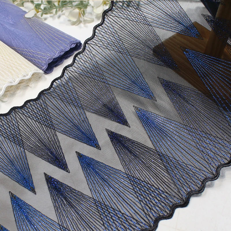 

31Yards Two Tones Embroidery Lace Skirt Hem Sewing Craft DIY Apparel Fabric Wedding Sleeve Laces Underwear Lingerie