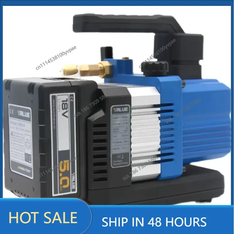 Lithium Battery Mini 1 Liter Air Conditioner Refrigerator Vacuum Pump Portable Smart R32/R410 VRP-2SELi Packaging Pump