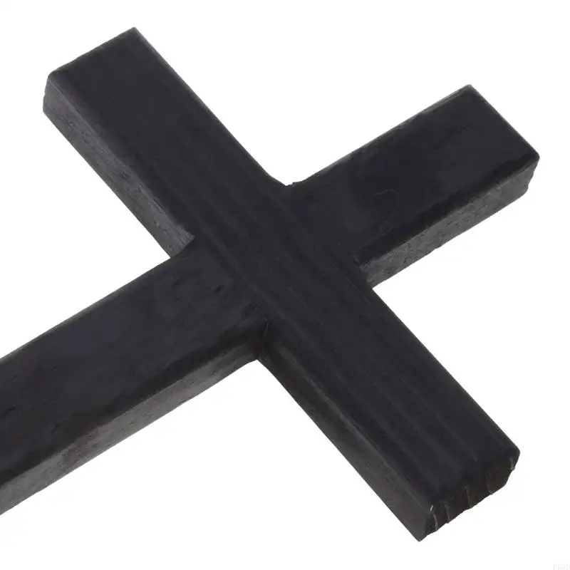 طاولة معلقة على الحائط من الخشب الصلب لزينة الصليب المسيح للصليب للمنزل مذبح مصلى الكنيسة ديكور هدية مسيحية 11 بوصة