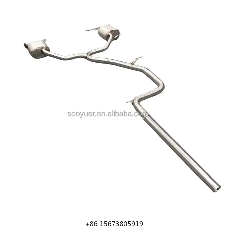 

High Quality Valved Catback Exhaust for / CC 2.0T Performance Exhaust System MufflerCustomed