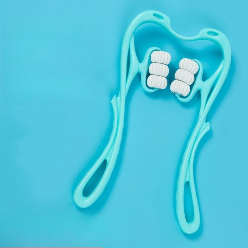 

Бытовой шестирулонный массажер для шеи плеч, шеи, зажим для шеи, шестиколесное разминающее устройство, портативный