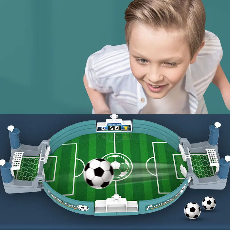 Mini Foosball Games, Tabletop Football Soccer Pinball for Indoor Game Room Games, Foosball Desktop Sports Board Games Mini Adult