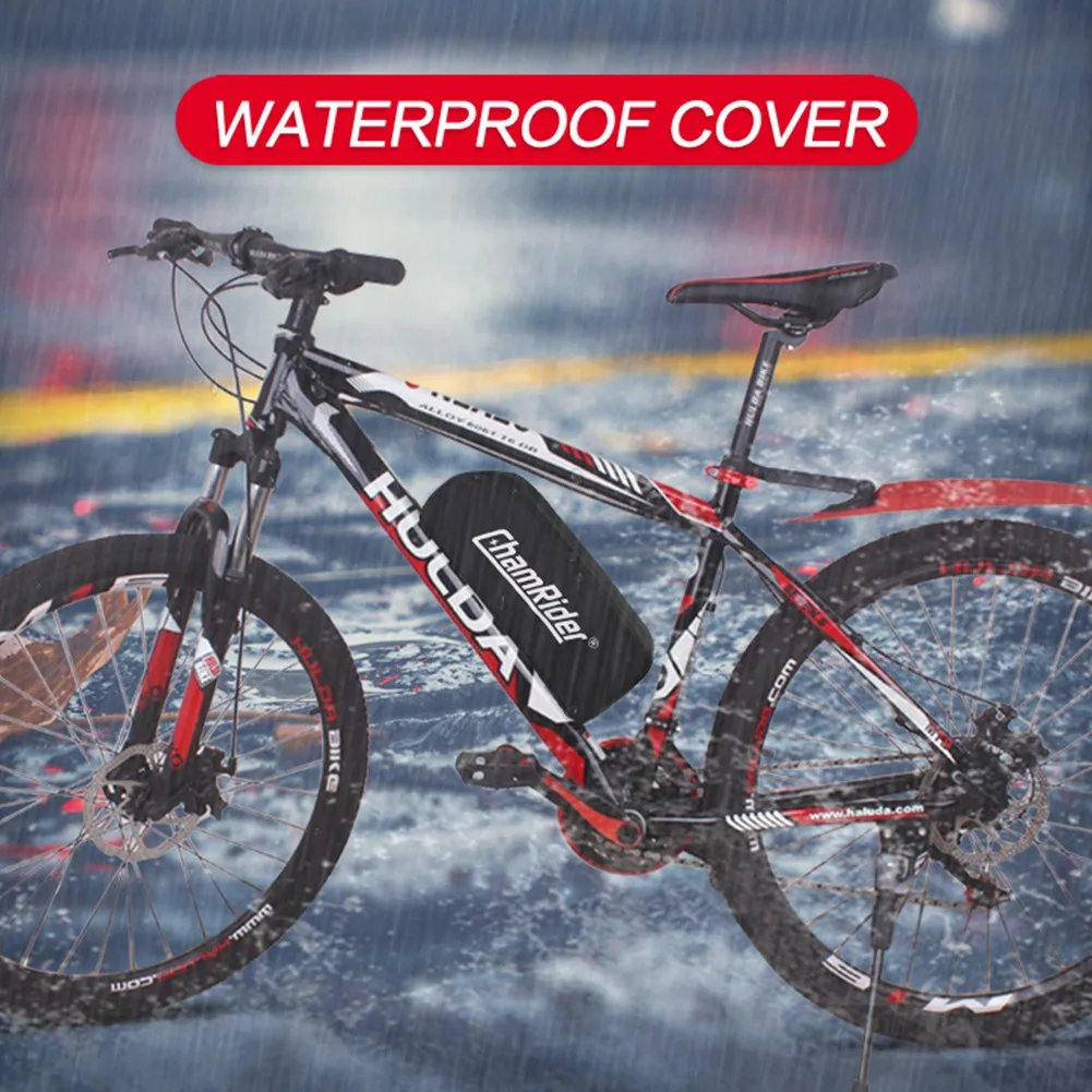 Waterproof EBike Battery Bag Electric Bicycle Frame Lithium Battery Protective Covers Anti Mud Cover Cases Cycling Accessories