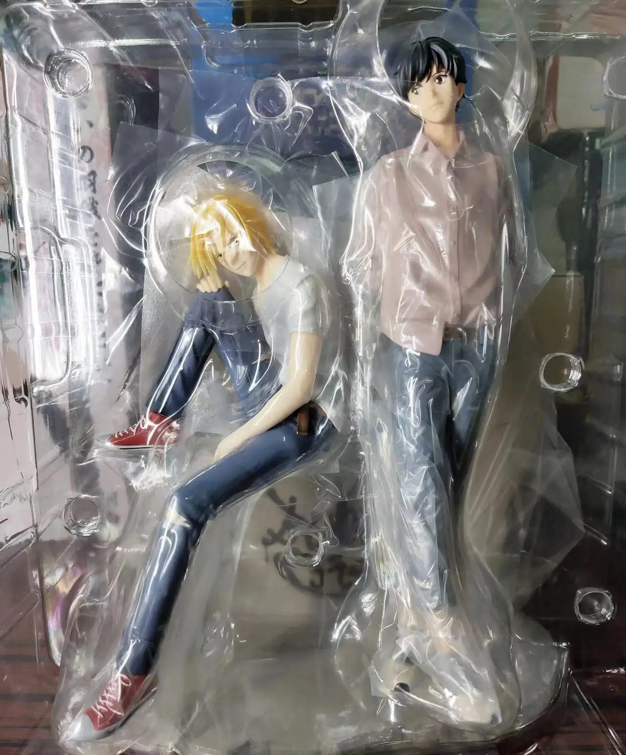 100% Original: BANANA FISH Ash Lynx Limited Edition 23.5cm PVC Action Figure Anime Figure Model Toys Figure Collection Doll Gift