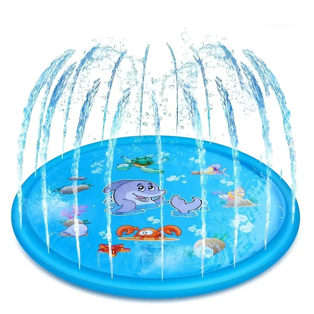 الأطفال الصيف في الهواء الطلق الحديقة المياه اللعب نفخ اللعب رذاذ الماء الوسادة الأطفال رذاذ الماء بركة الأطفال رذاذ الماء براز