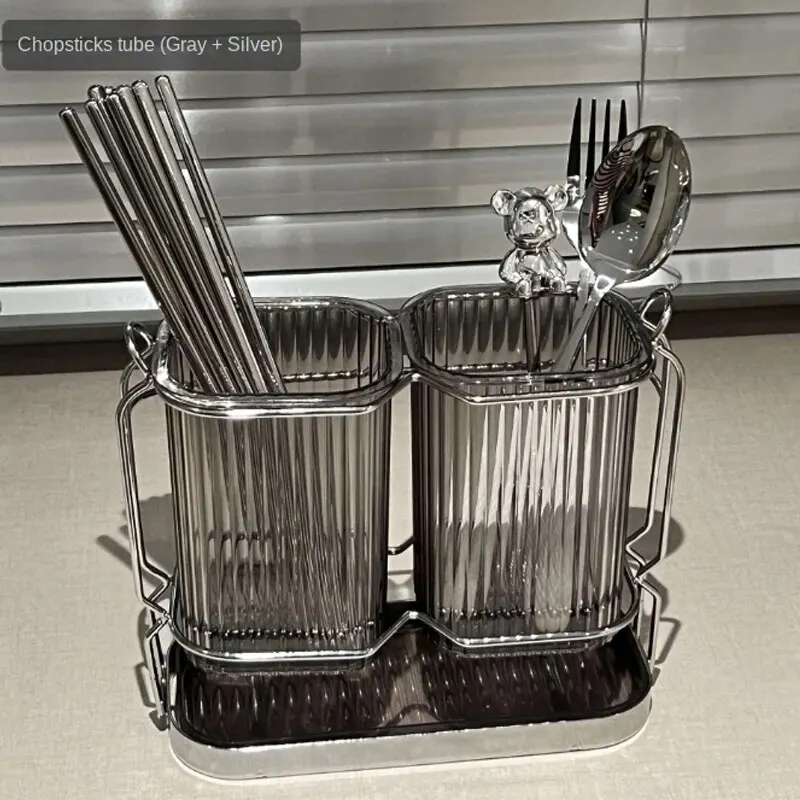 Chopsticks Container Kitchen Spoon Storage Container Household Storage Rack Chopsticks Basket Kitchen Chopsticks Container