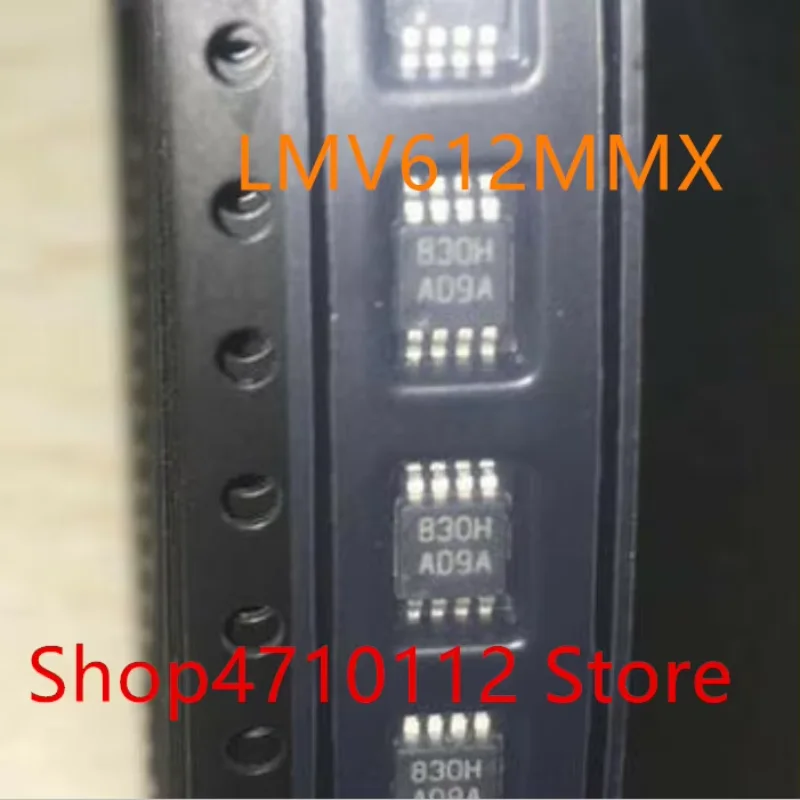 10PCS/LOT NEW LMV612MMX LMV652MMX LMV612MM LMV612  AD9A  LMV652MM  LMV652 ABA3 MSOP-8