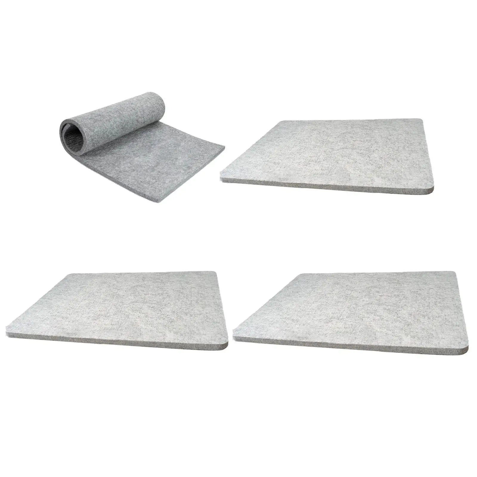 Ironing Pad Compact Size Non Slip Pressing Mat Felt Iron Board for Cutting Notions Quilting Projects Sewing on Ironing Board