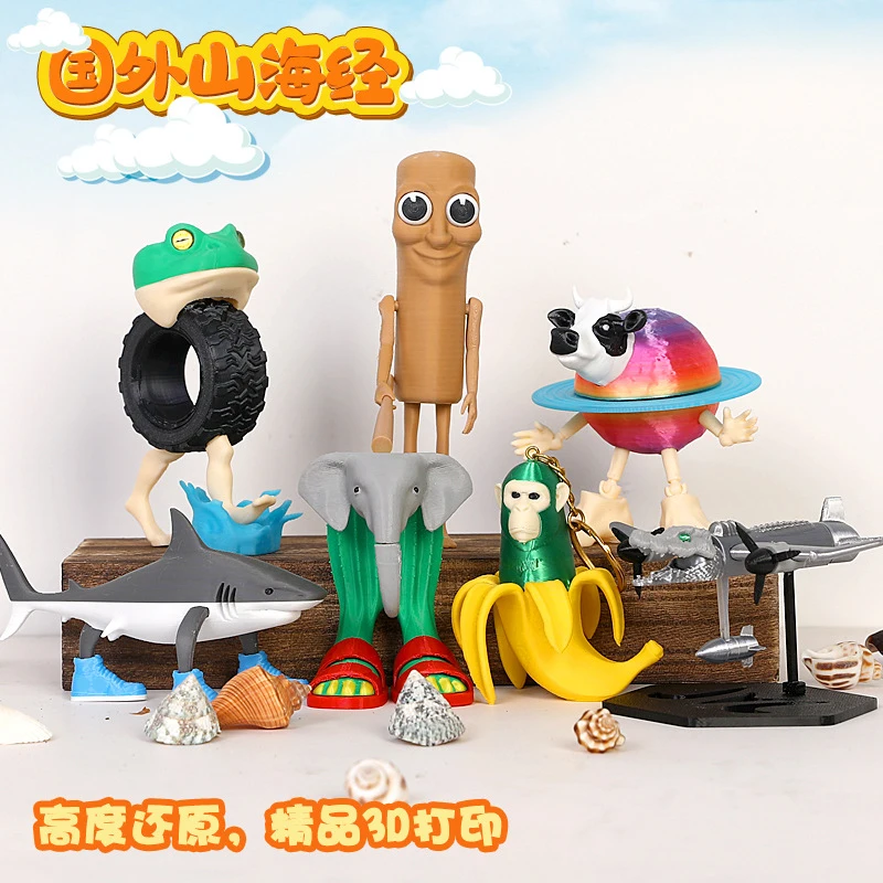 

Tralalero Tralala Action Figures Tungtung Sahur Brainrot Model Doll Anime Classic Toys Car Ornament Home Decor Gift Hot Sales