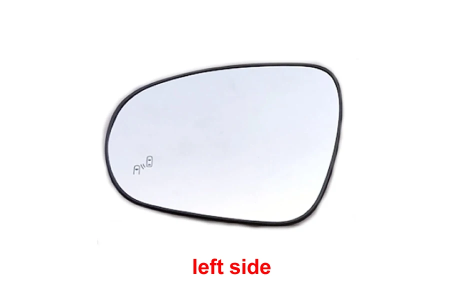 مرايا السيارة لكزس ES ES200 ES250 ES260 ES300 ES350 2012-2018 المرايا باب زجاجي عدسات عاكسة جانبية مع التدفئة العمياء