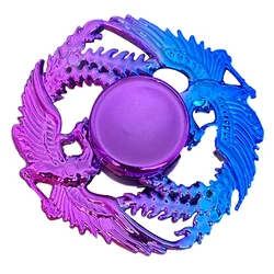 New Plastic Rainbow Fidget Spinner Gradient Color Hand Spinner Fingertip Gyro Anti-Anxiety Kids Adult Decompression Toys