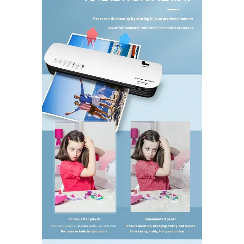 SL299 Semi-Automatic Photo hine A4 File Laminating With Motor Film Packaging Direct Factory Source