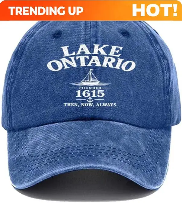 Customization Lake Ontario Hat Lake Ontario Forever Baseball Caps For Women Men