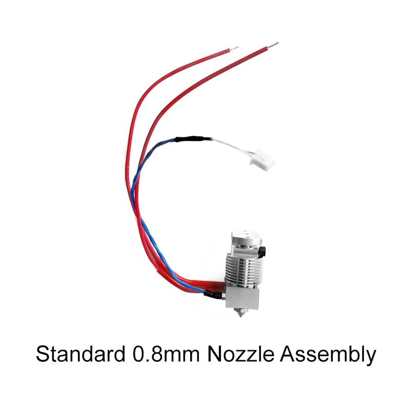 Flashforge Standard Left / Right 0.4mm 0.6mm 0.8mm / Hardened 0.6mm Nozzle Assembly for Creator 3 Pro 3D Printer