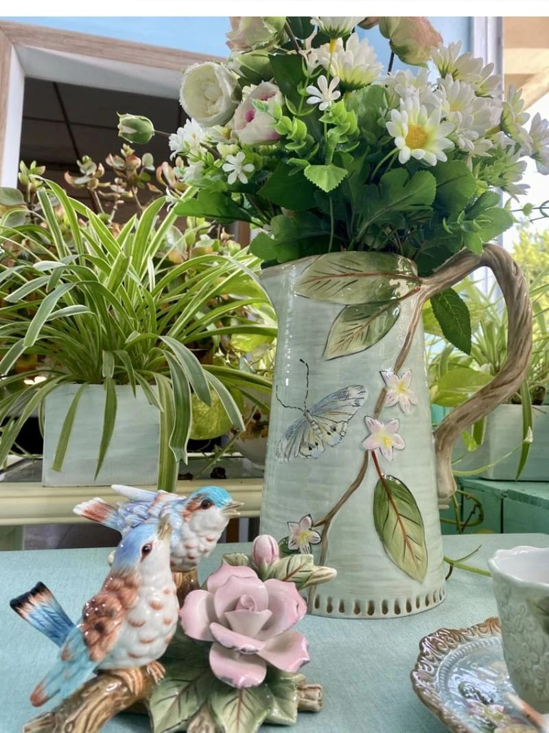 sculpture ceramic vase ware decoration ornaments