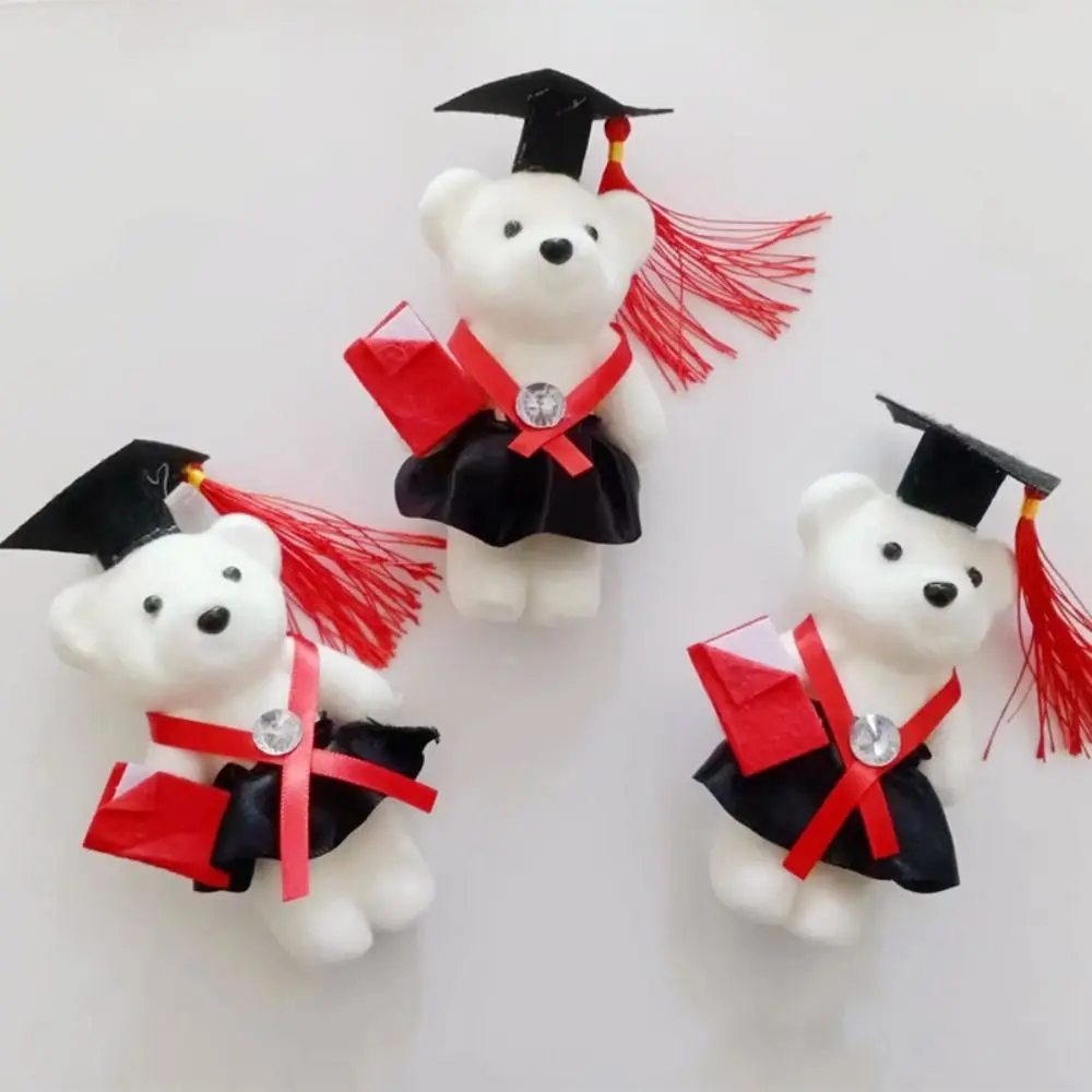 5 pièces mignon 12cm saison de remise des diplômes docteur ours Dr. ours doux docteur ours en peluche dessin animé en peluche jouet étudiant