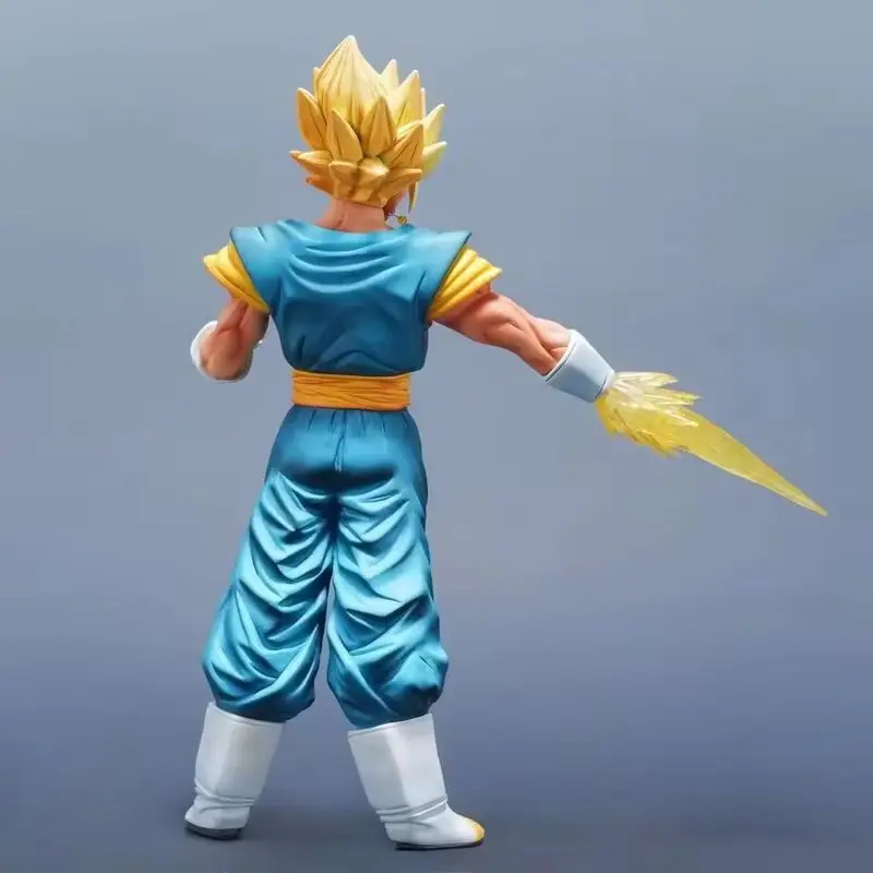 Figura de Dragon Ball Z Vegetto de 29,5 cm/11,6 pulgadas, espada ligera, estatua de Vegetto, colección de figuras de acción de Super Saiyan, modelo de juguete para regalos