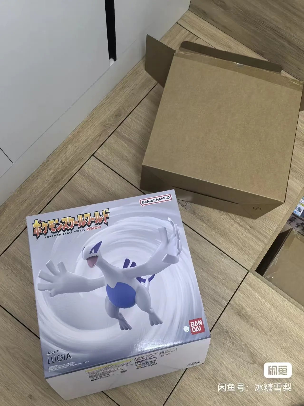 

В наличии, оригинальная игрушка Bandai Caramelo, весы World Lugia, аниме-портретная модель, коллекция игрушек, 24 см, подарок, оригинальные аниме-фигурки