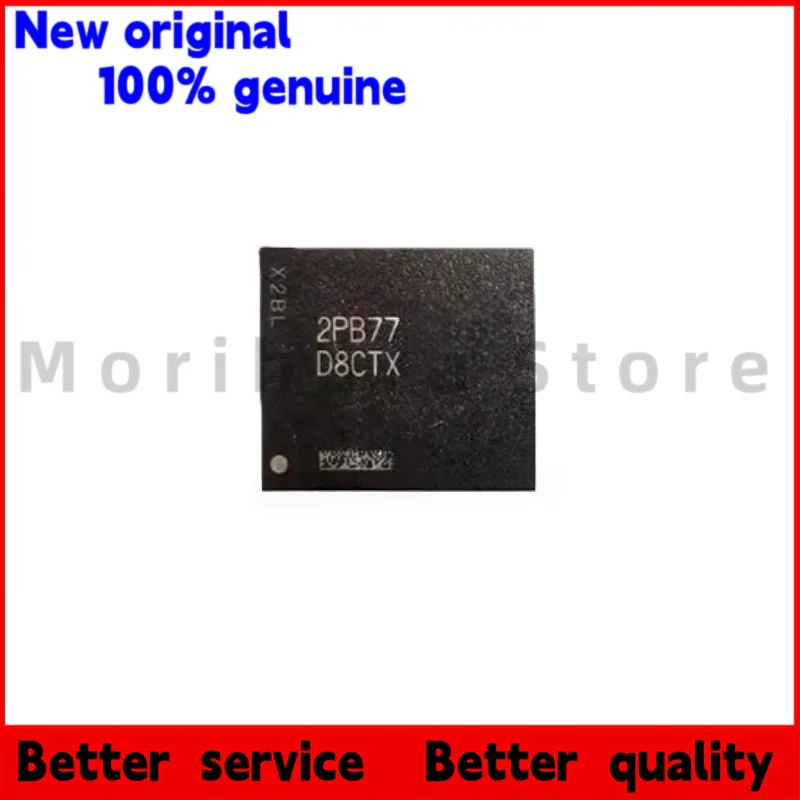 

1PCS/100% brand new D8CTX MT62F1G32D2DS-026 WT:B 7500Mbps 4GB LPDDR5 Black plastic casing