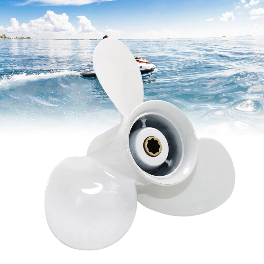 

9.9HP To 15HP Propeller Marine Propeller 3-blade Configuration Compatible With Outboard Engines Boating Adventures For 15FMH