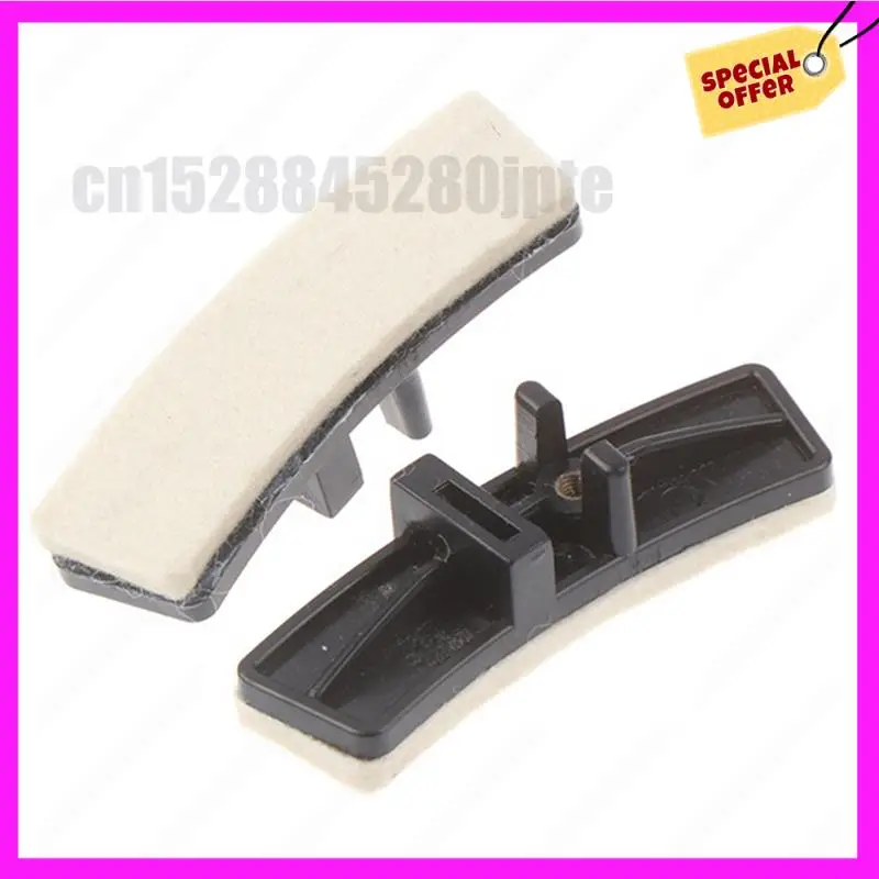 -ABUB 45 Pcs Exercise Bike Brake Pads Wool Felt Resistance Drag Pad For Spinning Bike Brake Pads Replacement Part