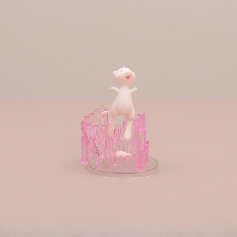 Figurki Pokemon Anime, akcje postaci, uroczy Mew, Glaceon, kolekcja, ozdoby dekoracyjne, zabawki dla dzieci, figurki, prezenty urodzinowe