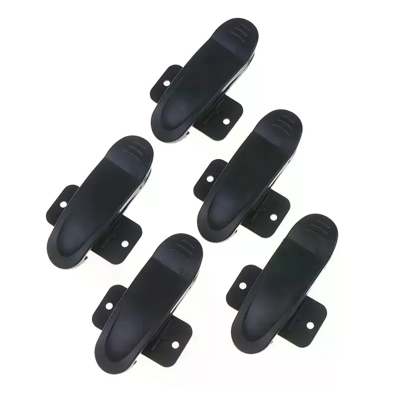 Ratcheting Case Belt Clip Buckle 5/10PCS QingGear Black Scratch Resistant Tool Parts for Automotive Repair Workers Use