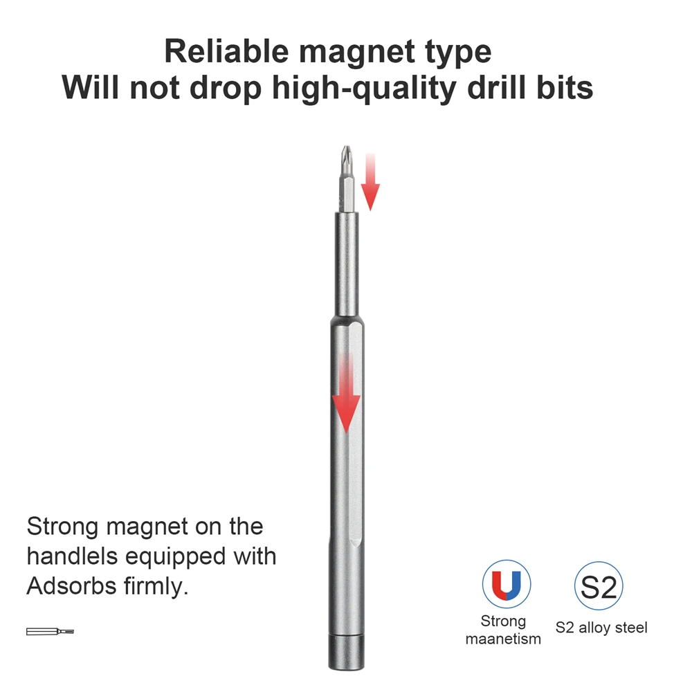 63 In 1 Precision Screwdriver Set Magnetic Screw Driver Bits