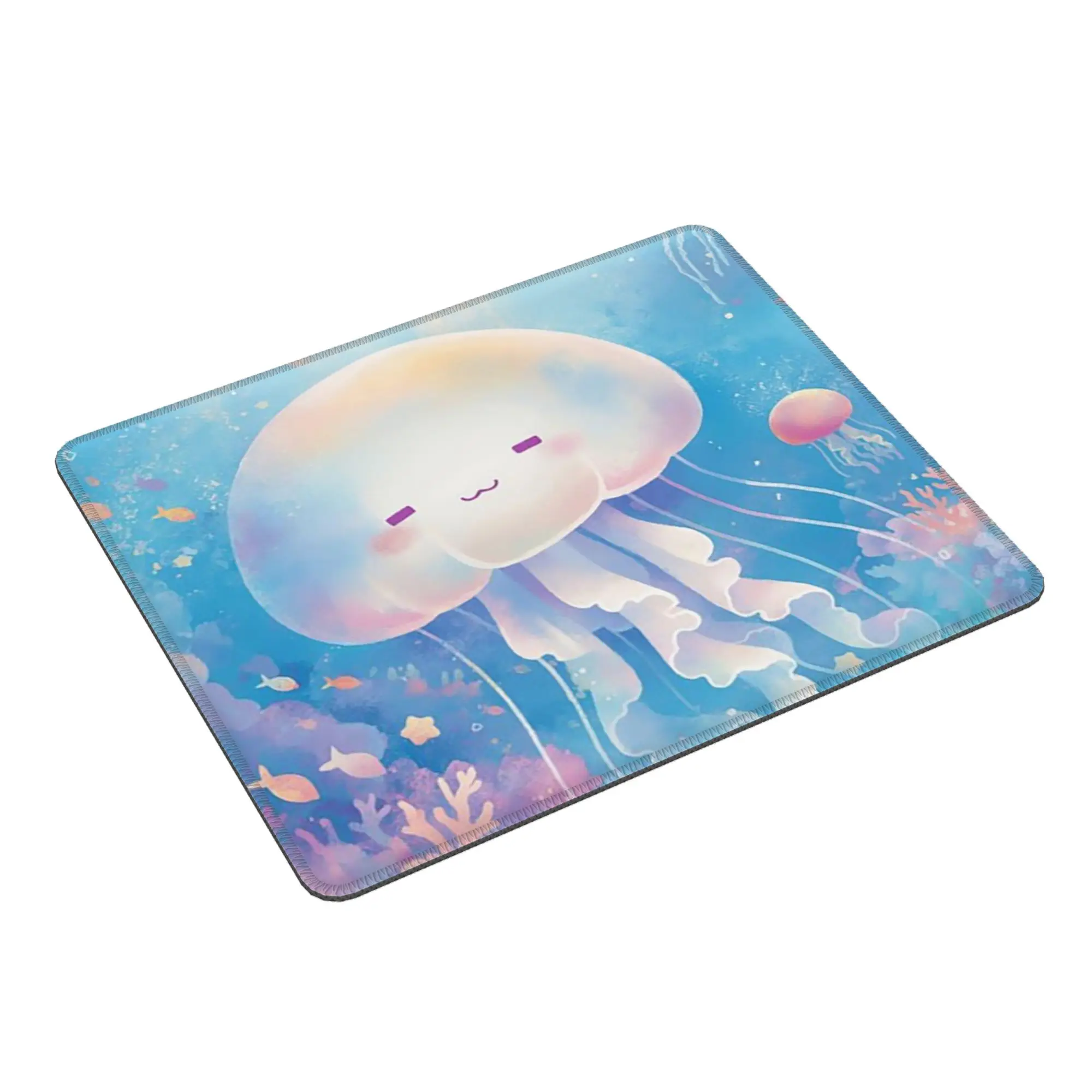 Cartoon Jellyfish Underwater Design Mouse Pad Computer Keyboard Mouse Mat Gamer PC Laptop Desk Mat Office Table Mats