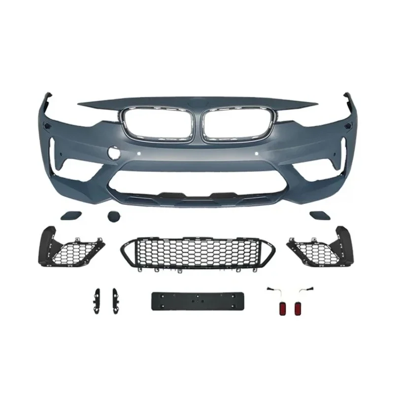 PP Plastic BodyKit M2C Style Front Bumper for BMW 3 Series F30 2013-2018