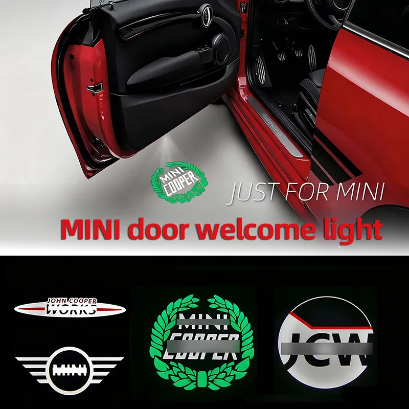 

Suitable for BMW mini Cooper car modification, door welcome light projection light wiring free F56 R56