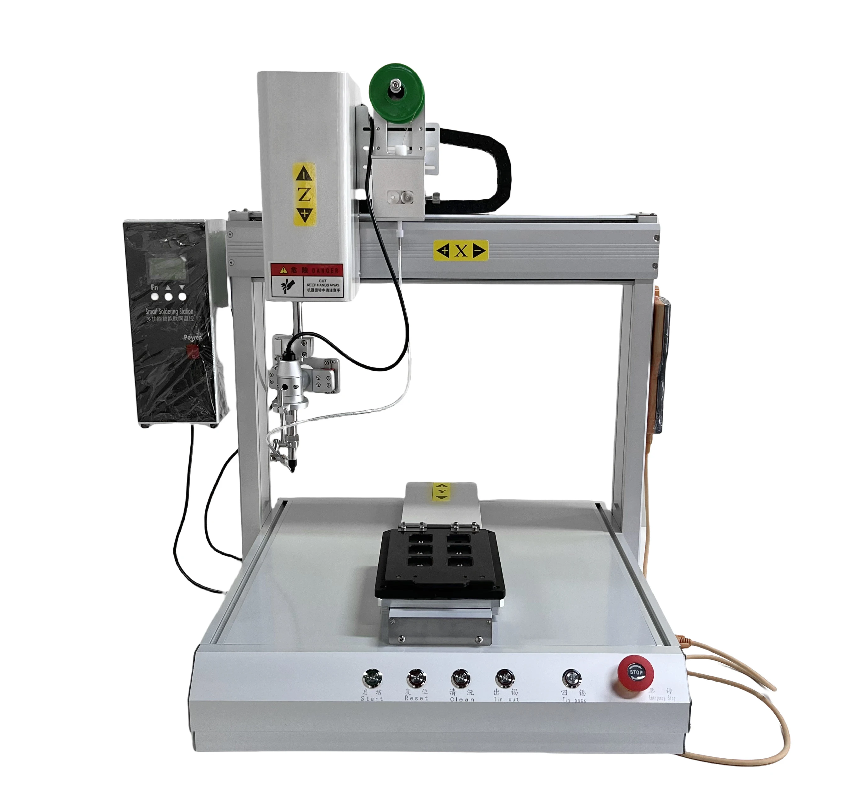 Advanced Automatic Soldering Robot Desktop 3 Axis Soldering Weld Machine With Tin Feeder Mqquina De Soldar Robot De Soudure