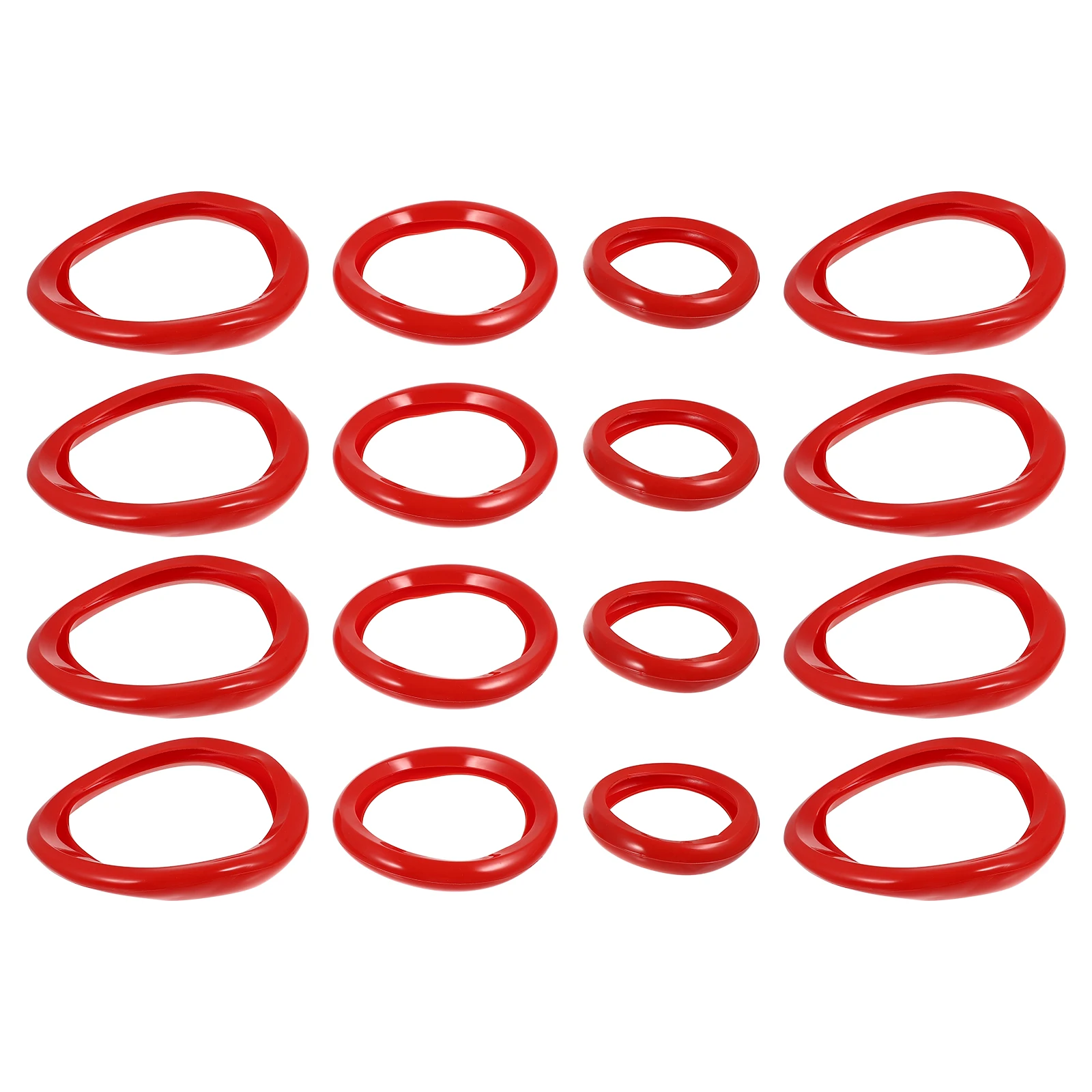 

16pcs Dumbbell Protector 25X8 125X4 05X4 NonSlip FallResistant Silicone Cover Fitness Accessory Washable Guard Dumbbell Case
