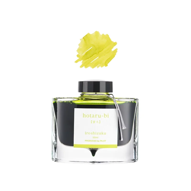 PILOT Original Japan Iroshizuku Bokusui Tinte Färbung Tinte liefert Tinte liefert Natürliche Farbe 50 ML 24 Farben