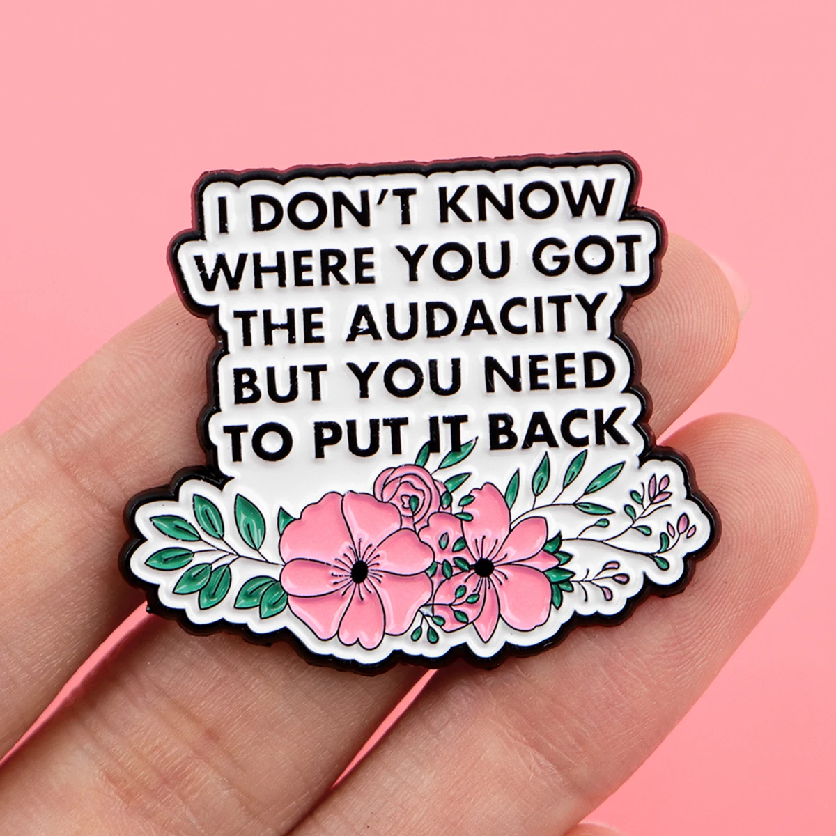 Bloemen Quotes Maak je geen zo - Women Accessories Quotes recensie en prijs