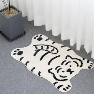 Vikama der Schubladenklassen Immition von Caxemira Country Teppich in abnormaler Form Schlafzimmer 6 Hauptverkäufe von Tiger Blash - №1