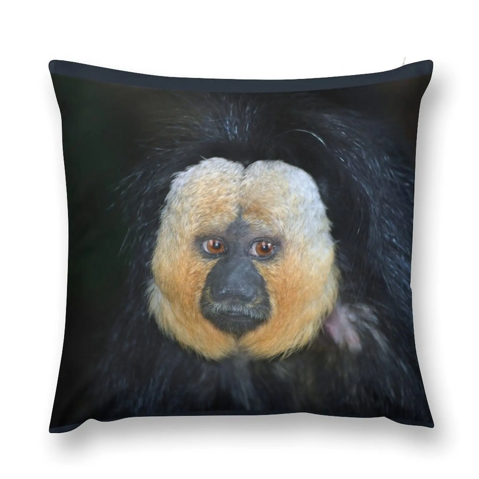 White-faced Saki Monkey Throw Pillow pillowcases for sofa cushions Pillow Decor ornamental pillows for living room Anime pillow