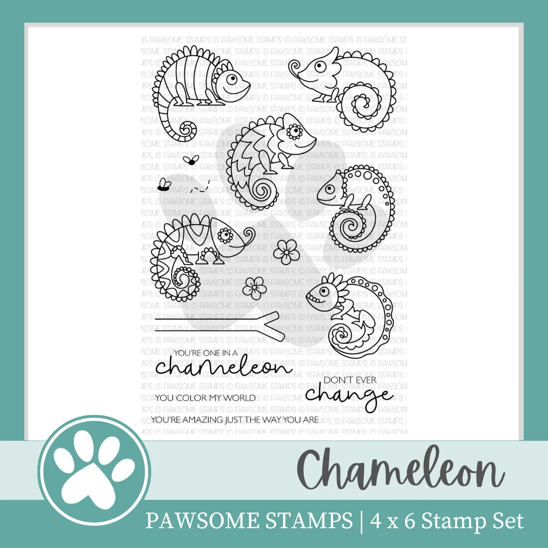 Chameleon Clear Stamps Set New May 2023 Scrapbooking for Paper Making Metal Cutting Dies Frames Card Craft