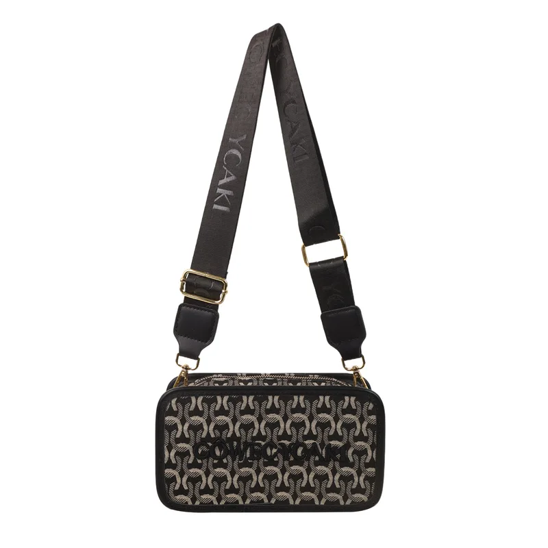 Chic 2026 Spring Patterned Tote | Women's Fashion Crossbody Bag, Versatile Designer-Inspired Shoulder & Handheld Purse