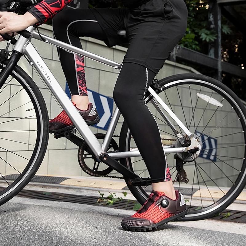 

New rubber hard-soled cycling shoe wear-resistant and anti-slip safety booster cycling shoe unisex outdoor leisure cycling shoes